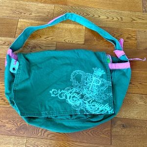 Vintage Victoria’s Secret PINK Oversized Travel Duffle Messenger Tote Bag